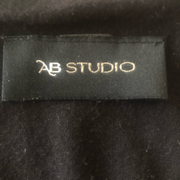 AB Studio Shear Floral 3/4 Length Angel Sleeve Blouse w/Tank Top Women’s Size XL - Picture 7 of 16